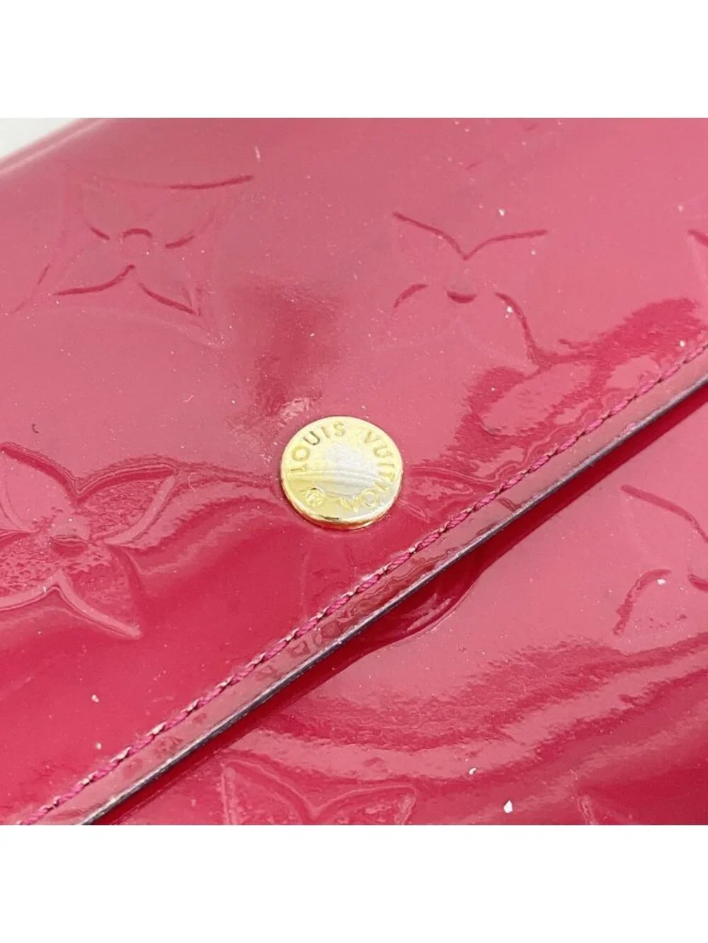 Louis Vuitton Wallet Vernis Portefeuille Sarah Rose Indien